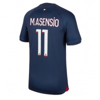 Dres Paris Saint-Germain Marco Asensio #11 Domáci 2023-24 Krátky Rukáv